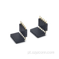 Conector fêmea 5P com passo de 2,54 mm